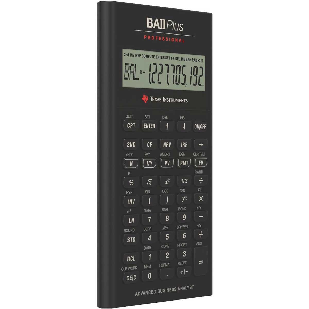 Texas Instruments BA II Plus Professional Calculator